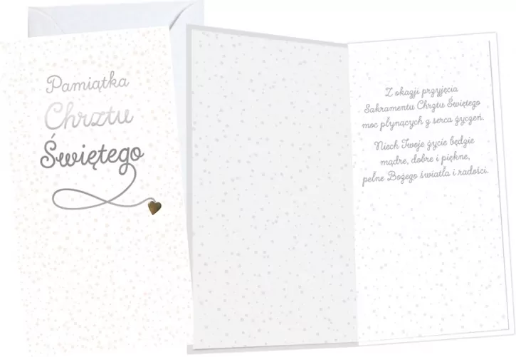 Karnet PM-167 Chrzest - tantis.pl