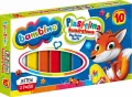 Plastelina kwadratowa Bambino. 10 kolorów - tantis.pl