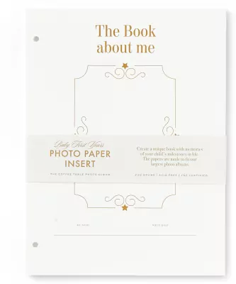 Papier do fotoalbumu dla dzieci L