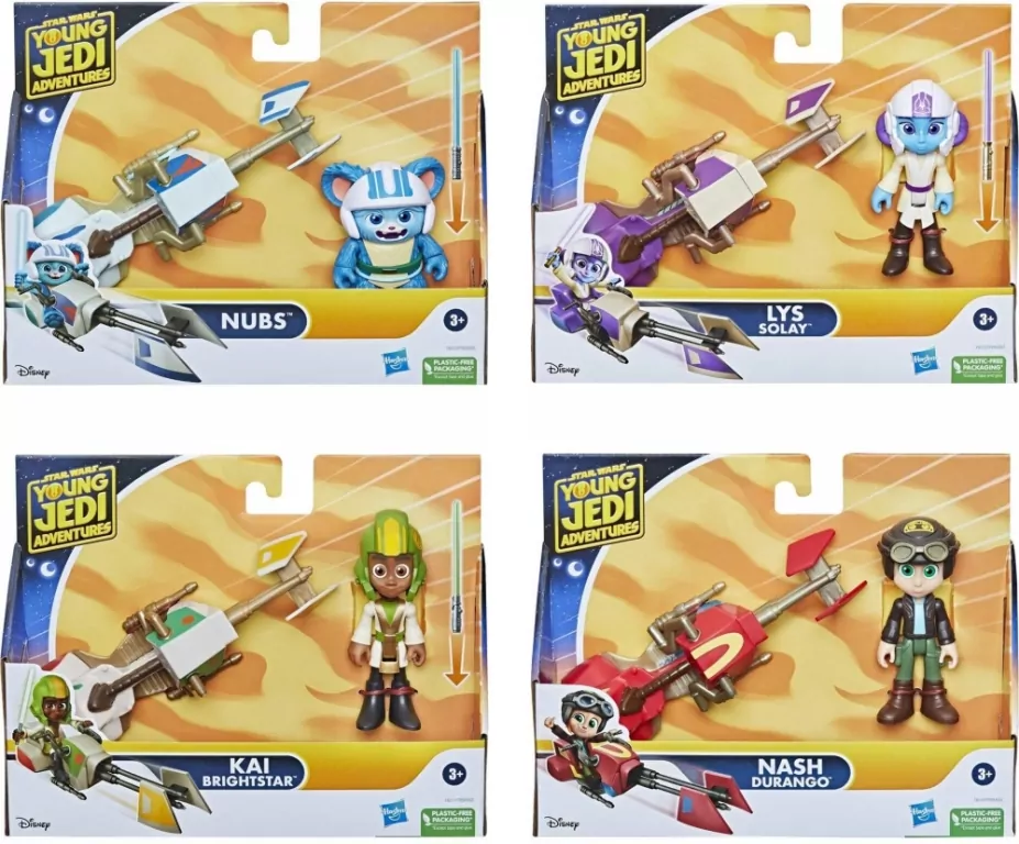 Figurka z pojazdem Młody Jedi, mix - tantis.pl