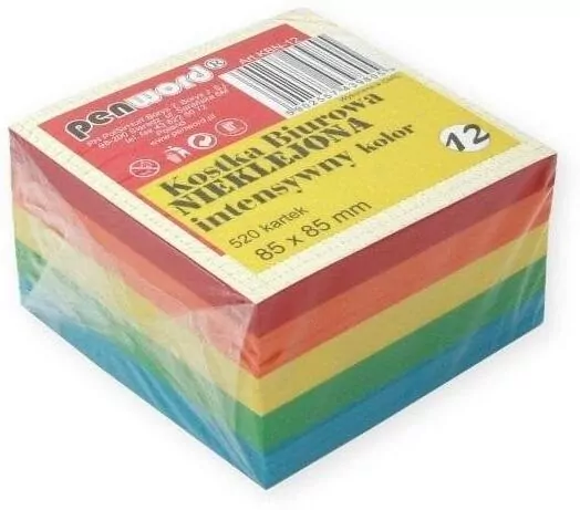 Kostka biurowa mix 85x85x50mm 520K - tantis.pl