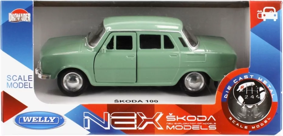 Auto model 1:34. Skoda mix - tantis.pl