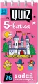 Quiz 5-latka. 76 zadań obrazkowych - tantis.pl