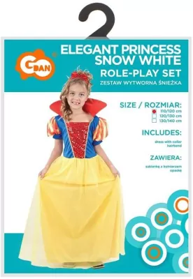 Strój dla dzieci Wytworna Śnieżka rozm.120/130cm