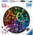 Puzzle 2D 500 Paleta kolorów. Insekty - tantis.pl
