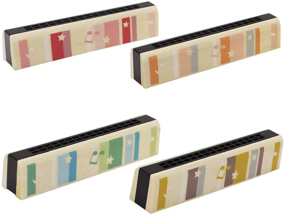 Harmonijka drewniana MIX - tantis.pl