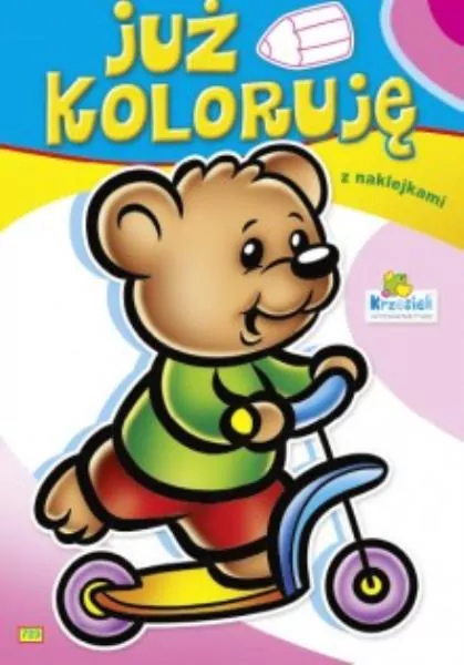 Już koloruję. Malowanki z naklejkami. Mix - tantis.pl