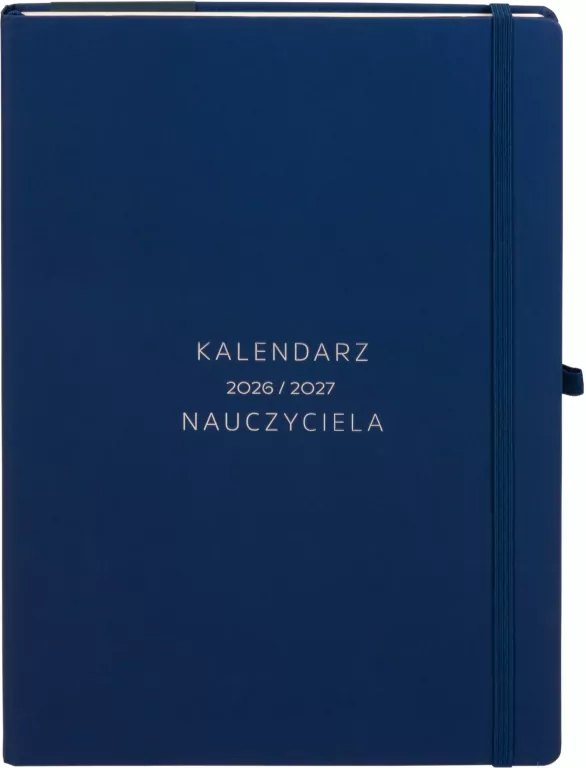 Kalendarz Nauczyciela 2026/27 A4 Granatowy - tantis.pl