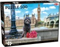 Puzzle 500. Dog in London - tantis.pl
