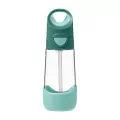 B.Box. Bidon tritanowy ze słomką. 450 ml. Emerald Forest - tantis.pl