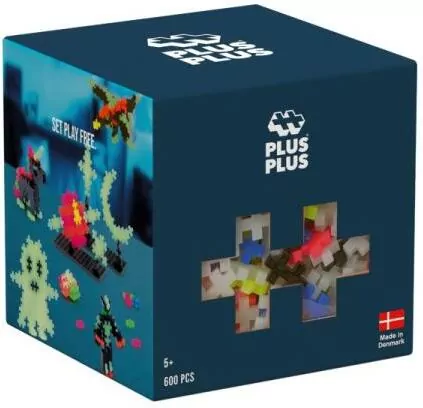 Klocki Plus-Plus. Świecące w ciemności 600 elementów - tantis.pl