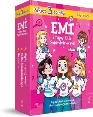 Pakiet Emi i Tajny Klub Superdziewczyn. Nigdy więcej nudy / Kółko hiszpańskiego / Na scenie