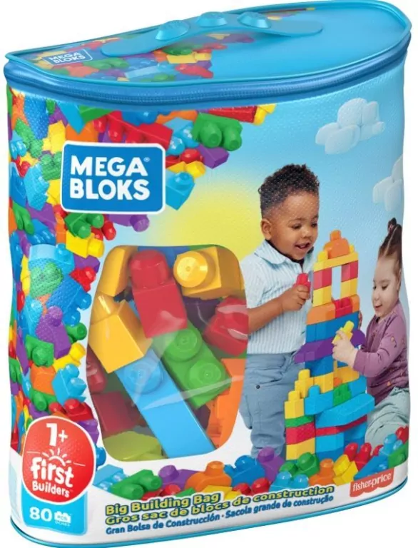 Klocki. Mega Bloks. 80 elementów - tantis.pl