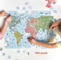 CzuCzu. Puzzle odkrywcy. Mapa świata - tantis.pl