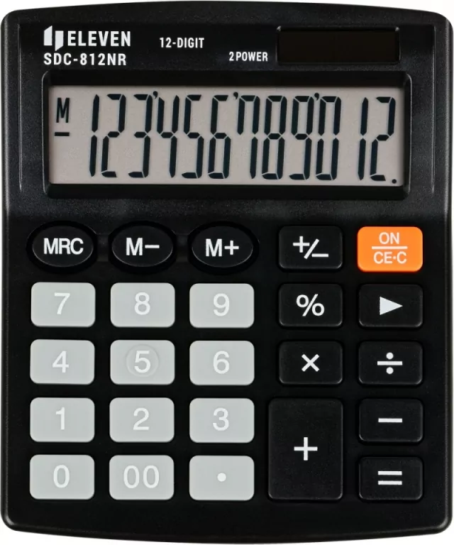 Kalkulator biurowy Eleven SDC-812NRE - tantis.pl