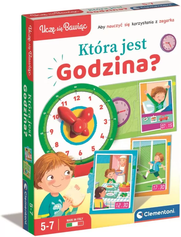 Która jest godzina? Uczę się bawiąc - tantis.pl