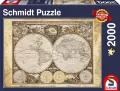 Puzzle PQ 2000 Historyczna mapa świata G3 - tantis.pl