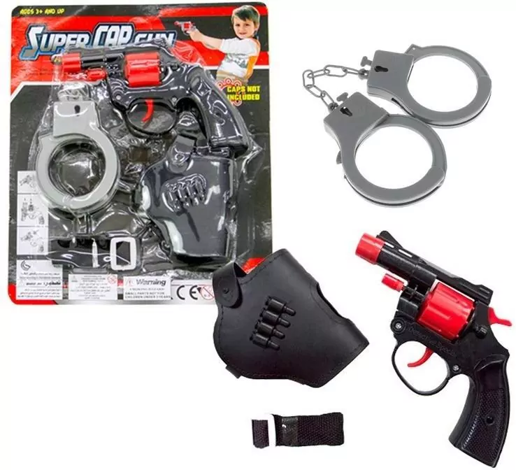 Pistolet na kapiszony z kajdankami - tantis.pl