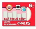 KREDA BIAŁA SZKOLNA 111504 DO TABLIC 6 SZT. - tantis.pl