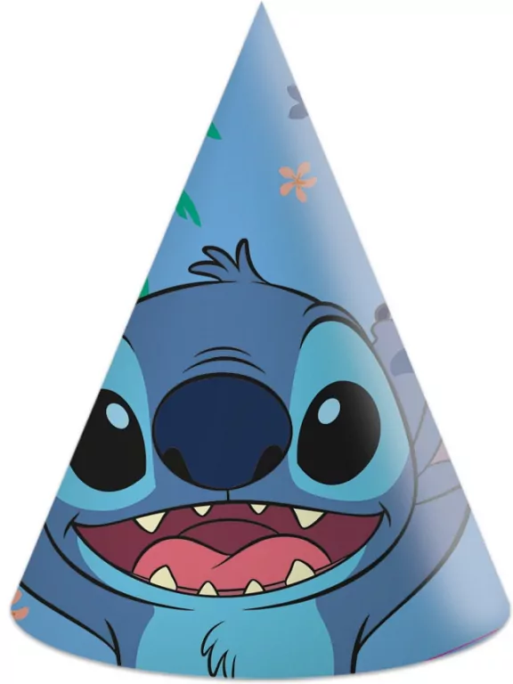 Czapeczki papierowe Stitch & Angel Disney - tantis.pl