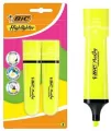 Zakreslacz Flat żółty neon 2szt BIC - tantis.pl