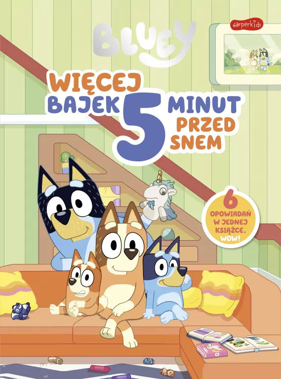 Bluey Więcej bajek 5 minut przed snem - tantis.pl