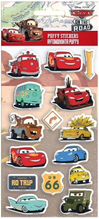 Naklejki wypukłe Cars - tantis.pl