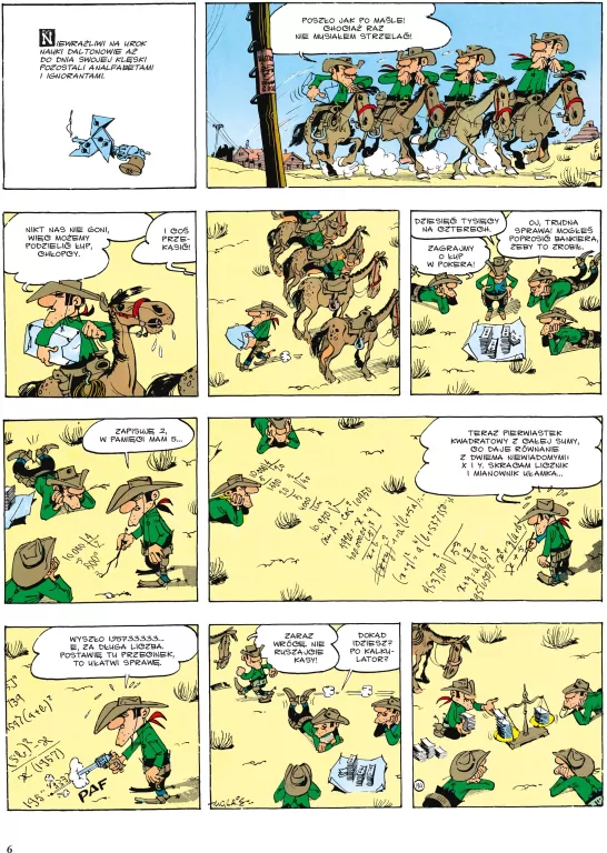 Wyjęci spod prawa. Lucky Luke. Tom 6 - tantis.pl