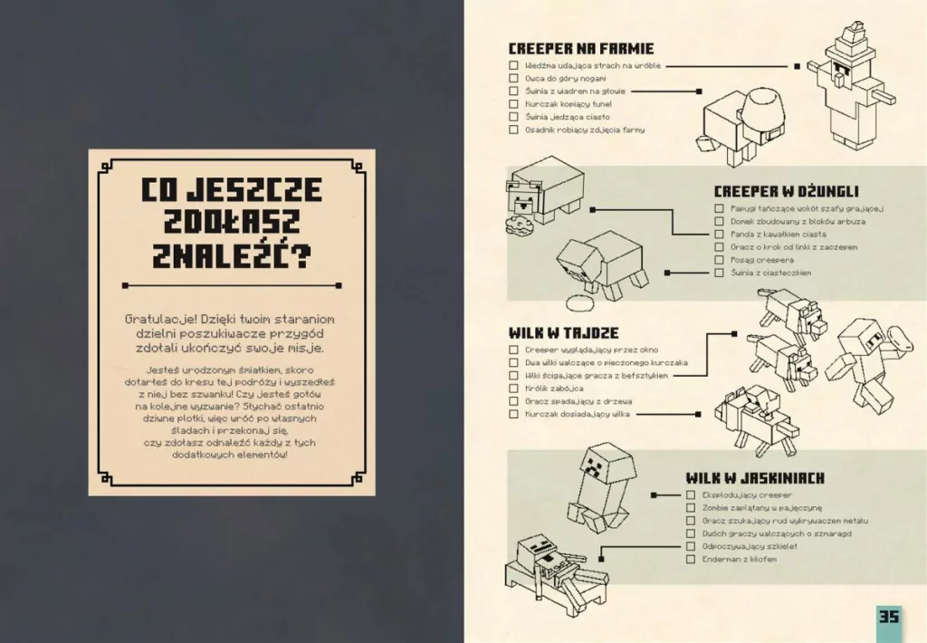 Minecraft. Złap Creepera i inne Moby - tantis.pl