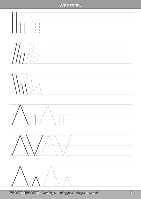 Szlaczki figlaczki 6-7 lat - tantis.pl