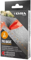 Kredka lubryka woskowa Economy 795 czerwona