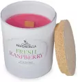 Świeczka sojowa Fresh Raspberry biała 135g - tantis.pl