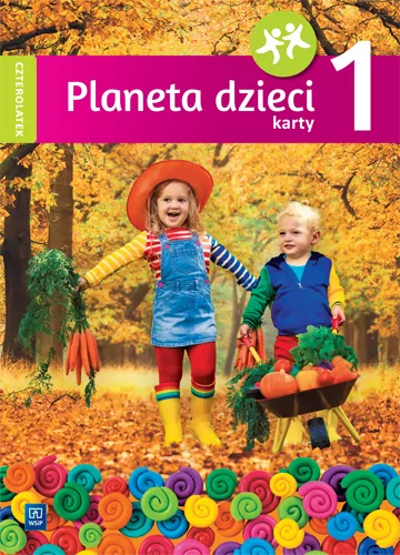 Planeta dzieci. Czterolatek. Karty pracy 1 - tantis.pl