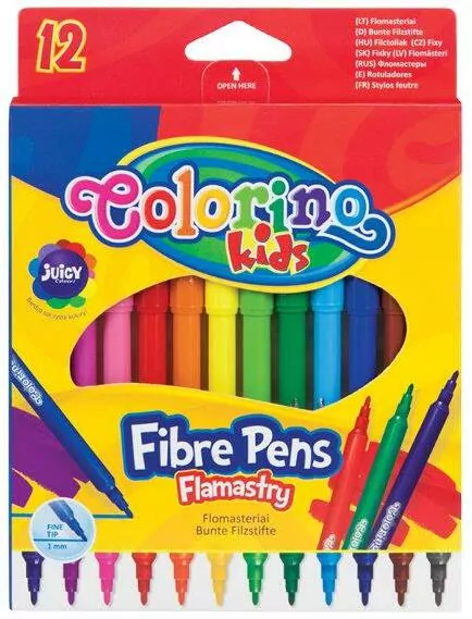 Flamastry 12 kolorów - tantis.pl