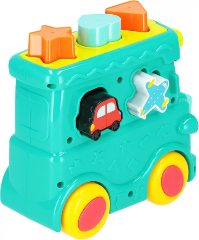 BAM BAM SORTER LOKOMOTYWA 23X19X11 WB 6 - tantis.pl