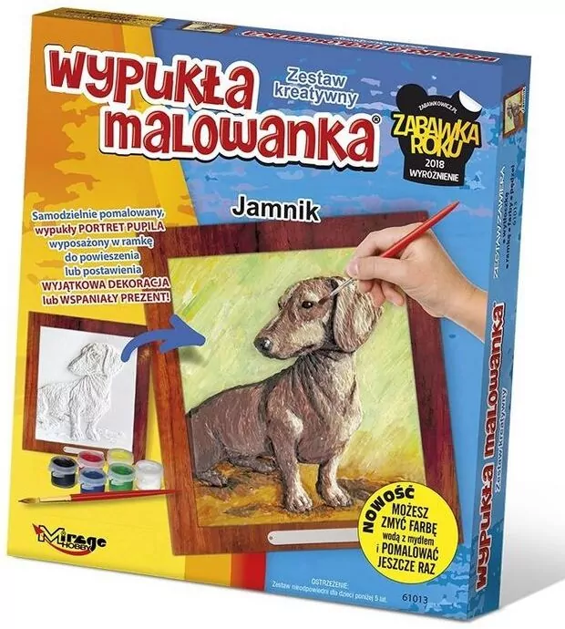 Zestaw Kreatywny do malowania - Jamnik - tantis.pl