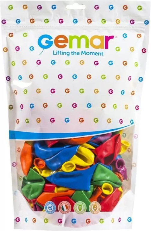 Balony pastelowe różnokolorowe 25,4cm, 50 sztuk - tantis.pl