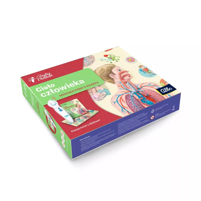 Ciało człowieka. Zestaw z piórem. Czytaj z Albikiem - tantis.pl