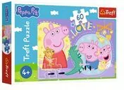 Puzzle 60 Szczęśliwa świnka TREFL - tantis.pl