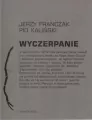 Wyczerpanie. L'epuisement - tantis.pl