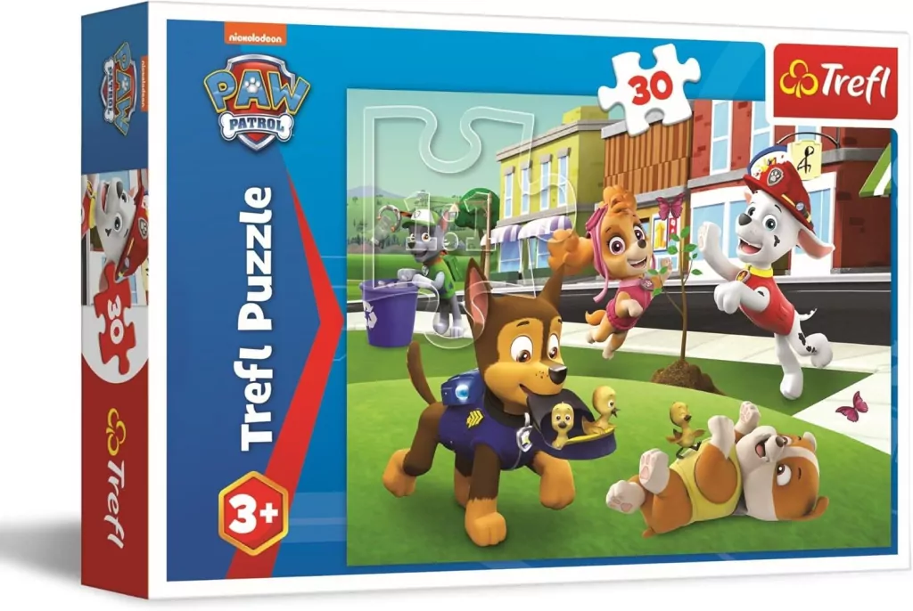 Puzzle 30 Psi Patrol. Pieski w akcji - tantis.pl