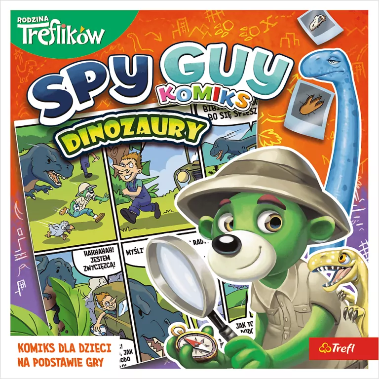 Spy Guy Komiks. Dinozaury TREFL - tantis.pl