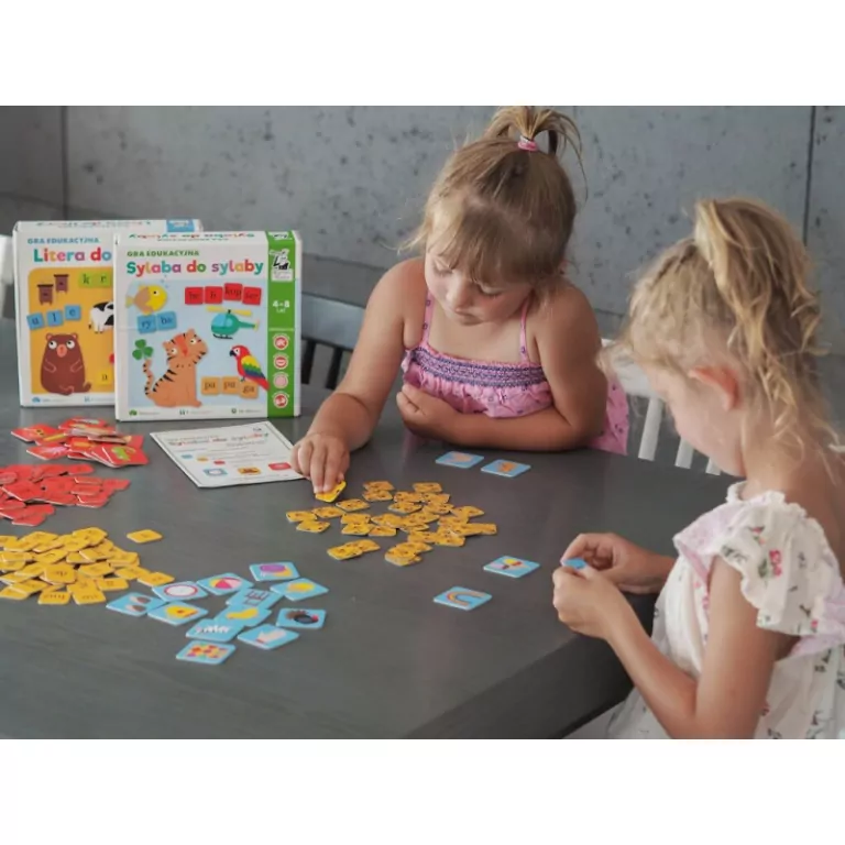 Gra edukacyjna. Litera do litery. Kapitan Nauka - tantis.pl