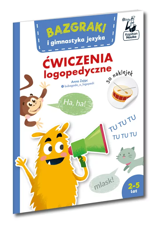 Bazgraki i gimnastyka języka. Ćwiczenia logopedyczne - tantis.pl