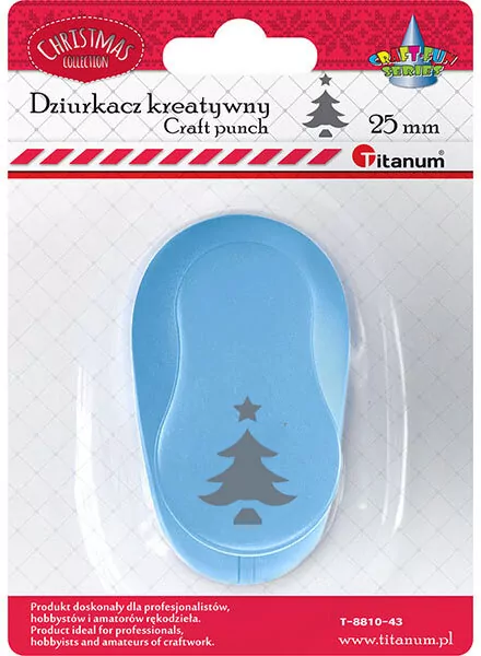 Dziurkacz z motywem 25mm Choinka - tantis.pl