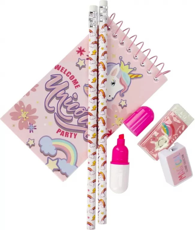 Zestaw szkolny. Unicorn - tantis.pl