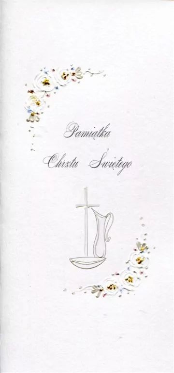 Karnet Pamiątka Chrztu Świętego - tantis.pl