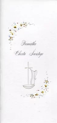 Karnet Pamiątka Chrztu Świętego