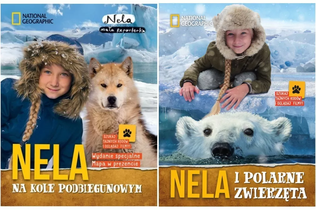 Pakiet: Nela Mała Reporterka: Nela Na kole podbiegunowym / Nela I polarne zwierzęta - tantis.pl