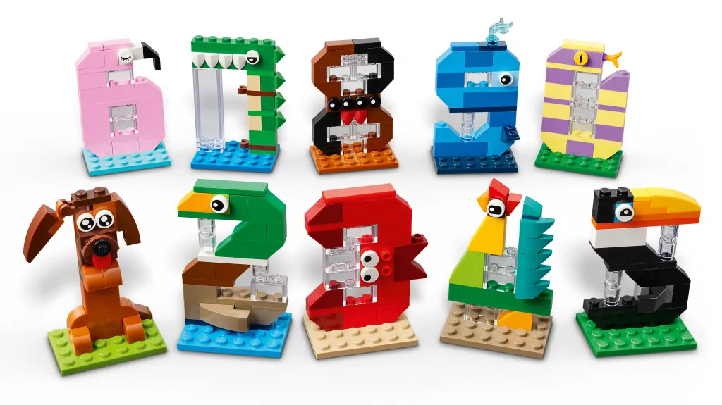 LEGO® Urodzinowe cyferki 40807 - tantis.pl